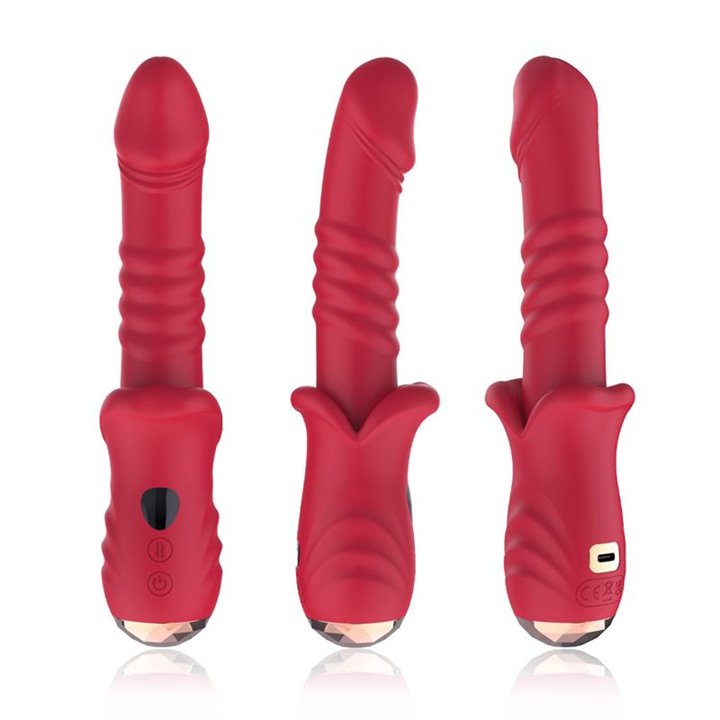 Vibrator with Thrusting G-spot and Digital Screen - 8436626092280 - Teknashop Ltd