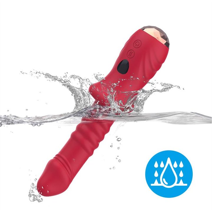 Vibrator with Thrusting G-spot and Digital Screen - 8436626092280 - Teknashop Ltd
