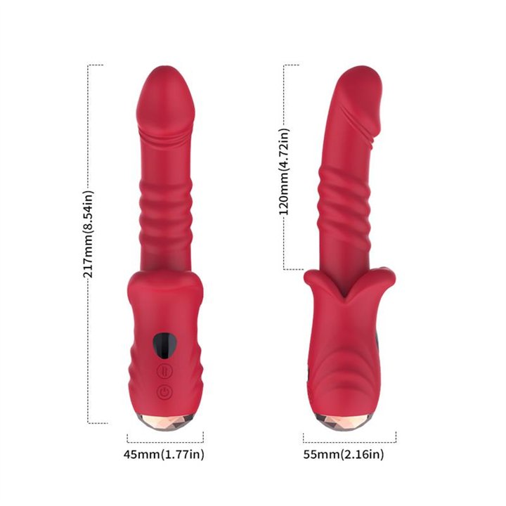 Vibrator with Thrusting G-spot and Digital Screen - 8436626092280 - Teknashop Ltd