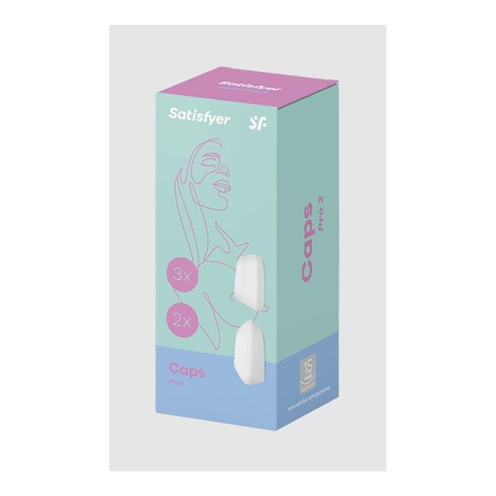 Satisfyer Pro 2 Next Gen Climax Tips Pack of 5 - 4049369015054 - Teknashop Ltd