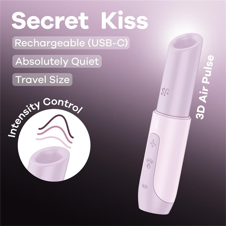 Secret Kiss Air Pulse Vibrator - 4061504078519 - Teknashop Ltd