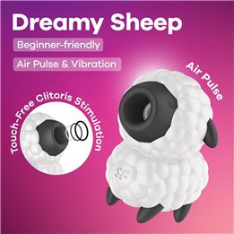 Dreamy Sheep Clitoris Sucker with Vibration - 4061504080628 - Teknashop Ltd