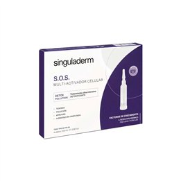 Singuladerm S.O.S. Multi-Cellular Activator Detoxifying Treatment 4x10,5ml	 - unisex - Teknashop Ltd