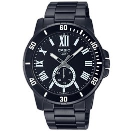 CASIO COLLECTION Mod. DIVER DATE - BLACK - WW.MTP-VD200B-1BUDF - Teknashop Ltd