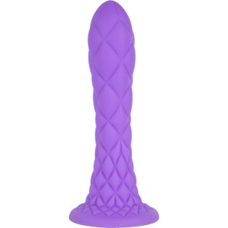 SILEXD - DREAMY DILDO FANTASY LIQUID SILICONE THERMOREACTIVE VIOLET 18.5 CM - D-244565 - Teknashop Ltd