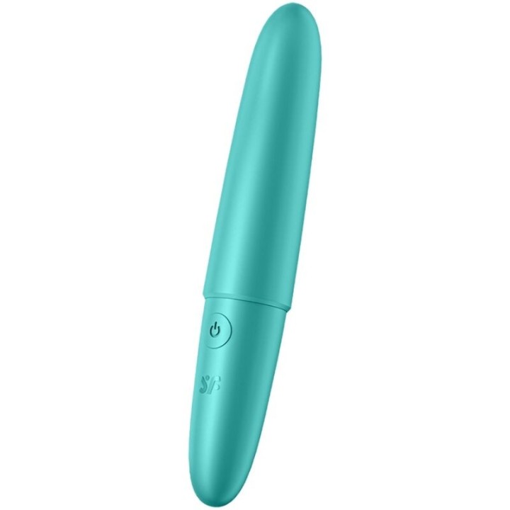 SATISFYER - ULTRA POWER BULLET 6 TURQUOISE - D-229785 - Teknashop Ltd