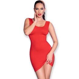 CHILIROSE - CR 4622 DRESS RED S/M - D-239068 - Teknashop Ltd