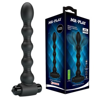MR PLAY - VIBRATING ANAL PLUG MASSAGER - D-245187 - Teknashop Ltd