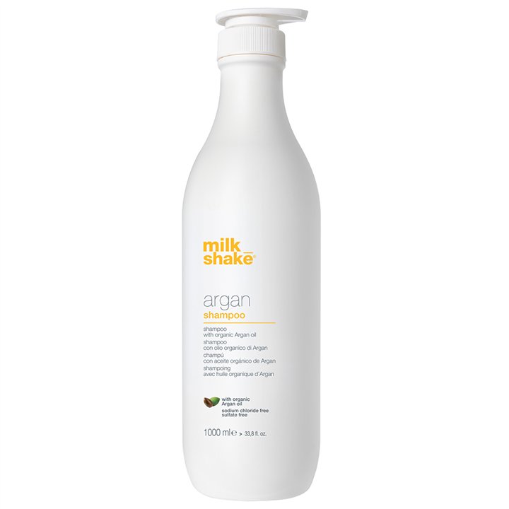 Milk Shake, Argan, Sulfates-Free, Hair Shampoo, For Moisturizing, 1000 ml - Teknashop Ltd