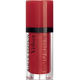 Bourjois, Rouge Edition Velvet, Dimethicone, Matte, Liquid Lipstick, 01, Personne Ne Rouge, 7.7 ml - Teknashop Ltd