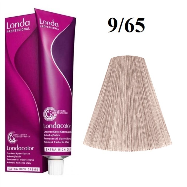Londa Professional, Londacolor, Permanent Hair Dye, 9/65 , 60 ml - Teknashop Ltd