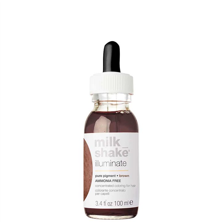 Milk Shake, Illuminate, Hair Colouring Pigment,  Brown, 100 ml - Teknashop Ltd