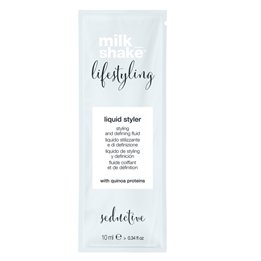 Milk Shake, Lifestyling Liquid Styler, UV Filter, Hair Styling Lotion, 10 ml - Teknashop Ltd