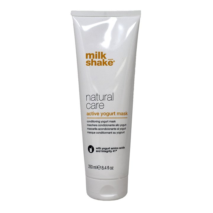 Milk Shake, Natural Care Active Yogurt, Hair Treatment Cream Mask, For Colour Protection, 250 ml - Teknashop Ltd