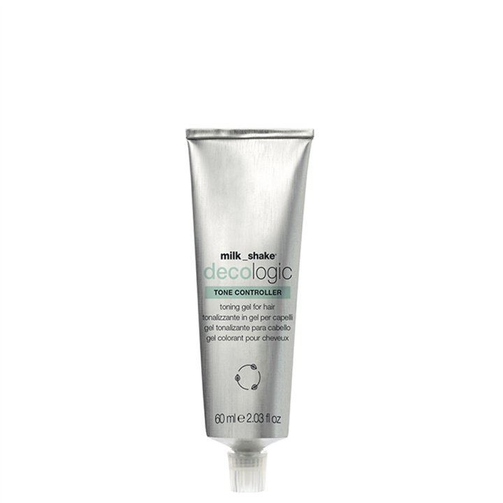Milk Shake, Decologic Tone Controller, Silk Proteins, Hair Colouring Cream Toner,  Smooky Gray, For Lightened Hair, 60 ml - Tekn
