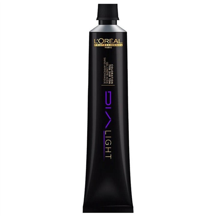 L'Oreal Professionnel, Dia Light, Ammonia-Free, Semi-Permanent Hair Dye, 7 Blonde, 50 ml - Teknashop Ltd