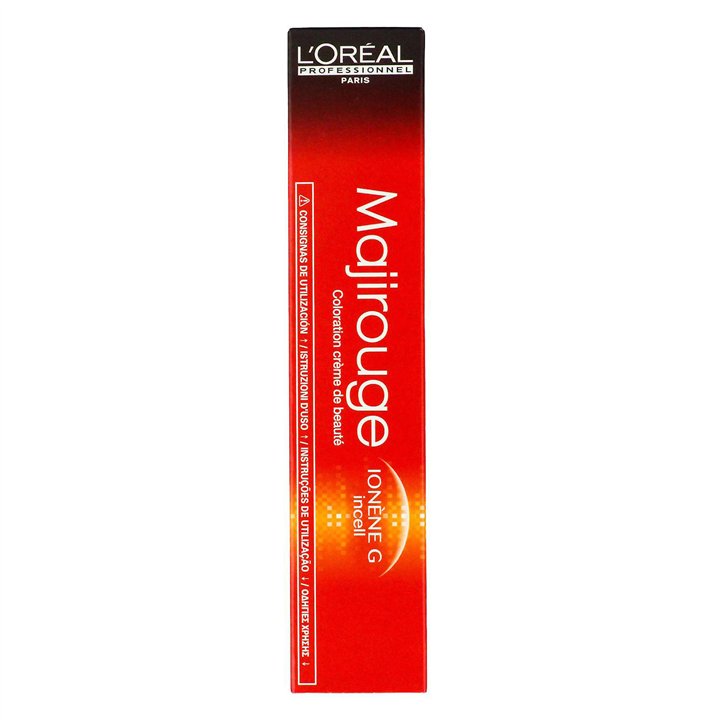 L'Oreal Professionnel, Majirouge, Permanent Hair Dye, C 5.20 Light Extra Burgundy Brown, 50 ml - Teknashop Ltd