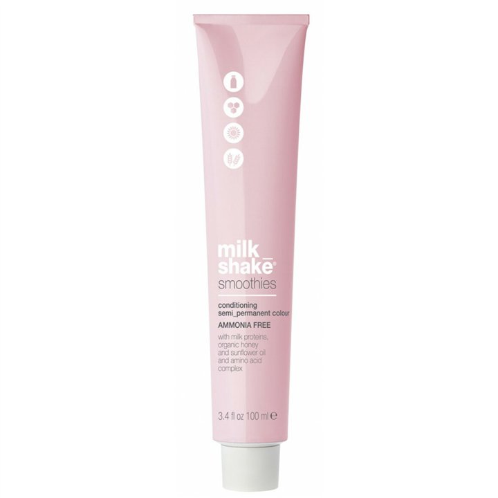 Milk Shake, Smoothies, Ammonia-Free, Semi-Permanent Hair Dye, Level 7 Hazelnut, 100 ml - Teknashop Ltd