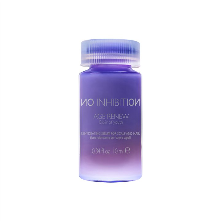 Set, No Inhibition, Age Renew Rehydrating Element O2, Hair Serum, Silky & Healthy, 4 pcs, 10 ml - Teknashop Ltd