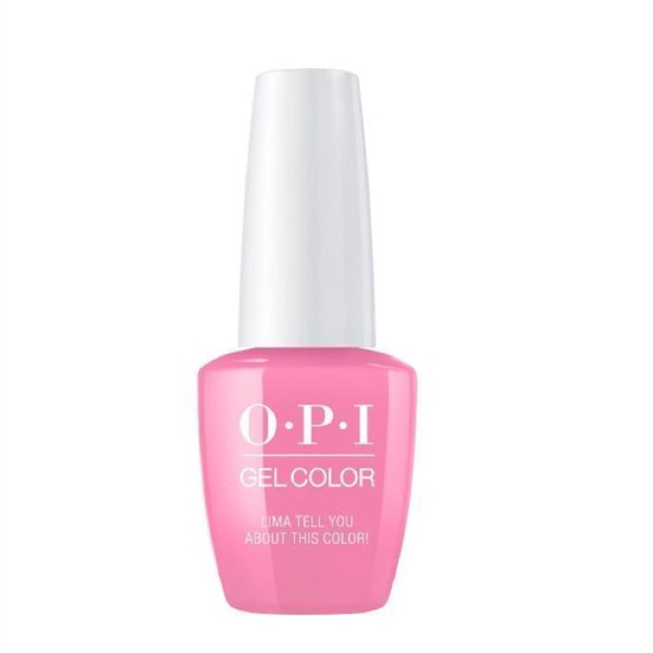 Opi, Gel Color, Semi-Permanent Nail Polish, Lima Tell You About This Color!, 15 ml - Teknashop Ltd