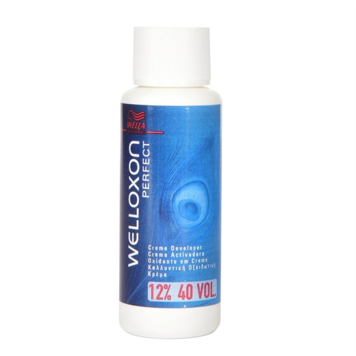 Wella Professionals, Welloxon Perfect, Hair Oxidant Lotion, 12%, 40 vol, 60 ml - Teknashop Ltd