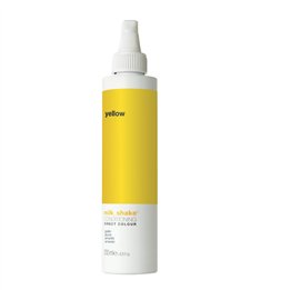 Milk Shake, Direct Colour, Ammonia-Free, Hair Colour Conditioner,  Yellow, 200 ml - Teknashop Ltd