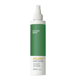 Milk Shake, Direct Colour, Ammonia-Free, Hair Colour Conditioner,  Emerald Green, 200 ml - Teknashop Ltd