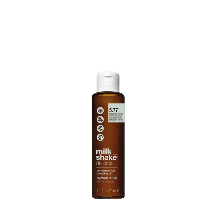 Milk Shake, Delicate, Ammonia-Free, Permanent Hair Colouring Oil, 4.5 , 120 ml - Teknashop Ltd