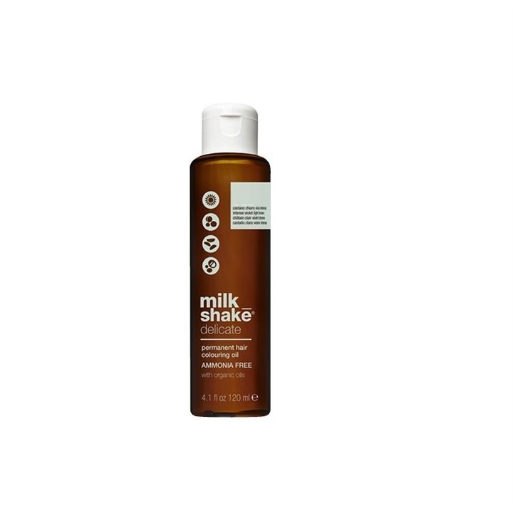 Milk Shake, Delicate, Ammonia-Free, Permanent Hair Colouring Oil, Level 7 Hazelnut, 120 ml - Teknashop Ltd