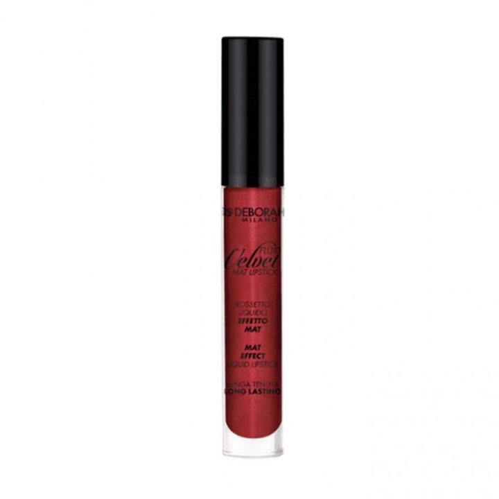Deborah, Fluid Velvet, Matte, Liquid Lipstick, 51, Metal Red, 4.5 g - Teknashop Ltd