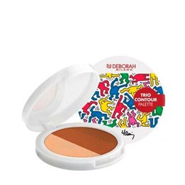 Deborah, Trio Contour, Contouring Palette, Keith Haring, 13 g - Teknashop Ltd