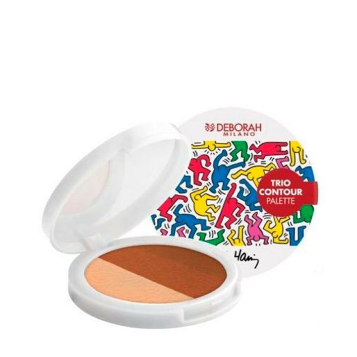 Deborah, Trio Contour, Contouring Palette, Keith Haring, 13 g - Teknashop Ltd