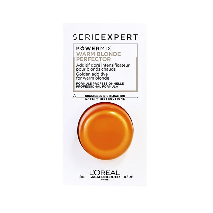 L'Oreal Professionnel, Serie Expert PowerMix Shot, Hair Cream Treatment, Warm Blonde, 15 ml - Teknashop Ltd