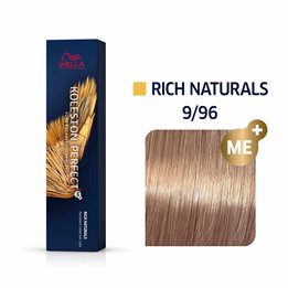 Wella Professionals, Koleston Perfect Me+, Permanent Hair Dye, 8/74 Light Blond Chestnut Red, 60 ml - Teknashop Ltd
