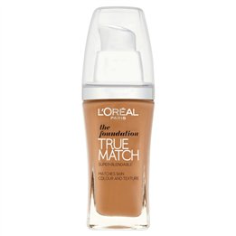 L'Oreal Paris, True Match, Liquid Foundation, C7, Ambre Rose, SPF 17, 30 ml - Teknashop Ltd