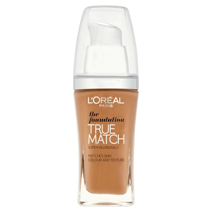 L'Oreal Paris, True Match, Liquid Foundation, C7, Ambre Rose, SPF 17, 30 ml - Teknashop Ltd