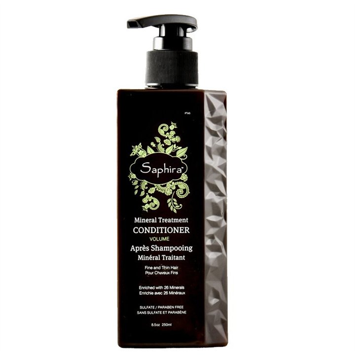 Saphira, Mineral TreatMen, Hair Conditioner, For Volume, 250 ml - Teknashop Ltd