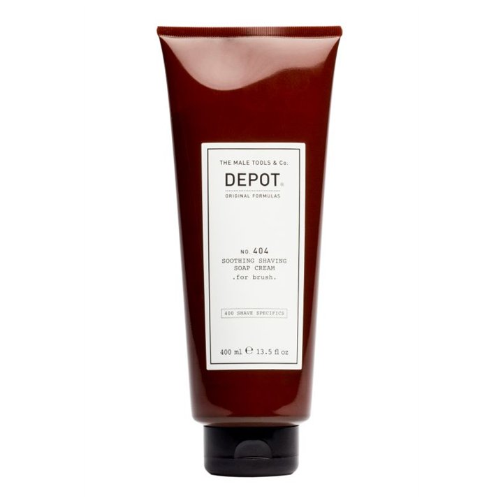 Depot, 400 Shave Specifics No. 404 , Allantoin, Soothing, Shaving Soap Cream, 400 ml - Teknashop Ltd