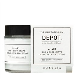 Depot, 400 Shave Specifics No. 401, Soothing, Pre & Post Shaving Cream, 75 ml - Teknashop Ltd