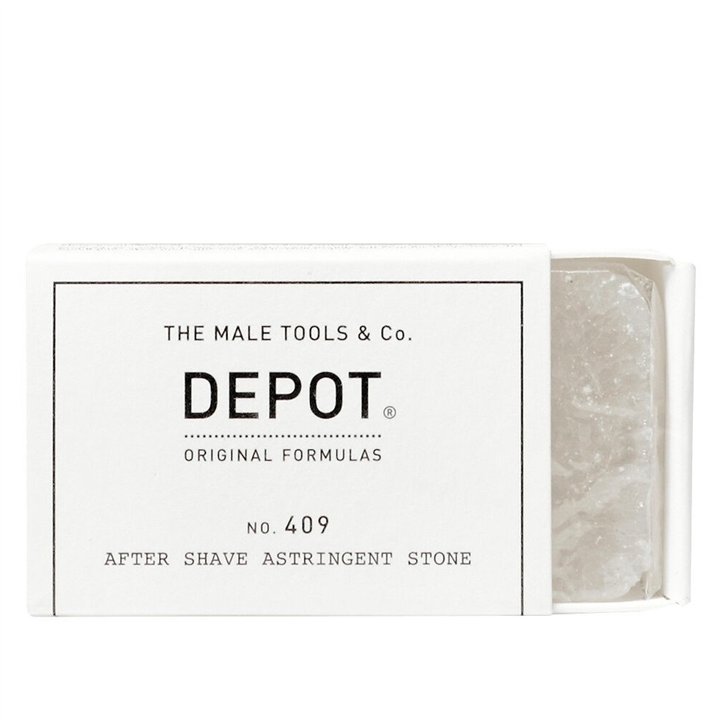 Depot, 400 Shave Specifics No. 409, Potassium Alum, Soothing, After-Shave Astringent Stone, 90 g - Teknashop Ltd
