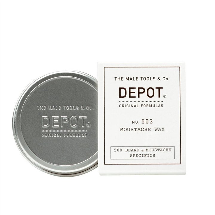 Depot, 500 Beard & Mustache Specifics No. 503, Jojoba Oil, Moustache Wax, For Styling, 30 ml - Teknashop Ltd