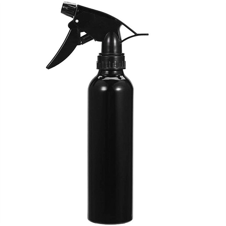 Subrina Professional, Accessories, Spray Pump Dispenser Plastic Bottle, Black - Teknashop Ltd