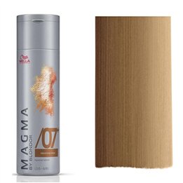 Wella Professionals, Magma By Blondor, Hair Colouring Cream Toner, /07+ Dark Chestnut, For Foiling And FreeHand Techniques, 120 