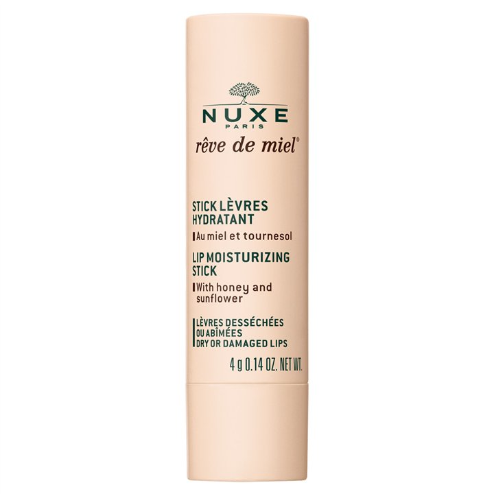 Nuxe, Reve de Miel, Vegan, Hydrating, Lip Balm, 4 g - Teknashop Ltd