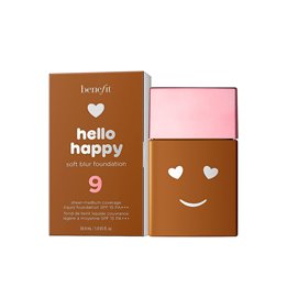 Benefit, Hello Happy Soft Blur, Matte Finish, Liquid Foundation, 09, Deep Neutral, SPF 15, 30 ml - Teknashop Ltd
