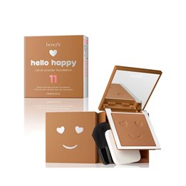 Benefit, Hello Happy Velvet, Matte Finish, Compact Foundation, 11, Dark Neutral, 7 g - Teknashop Ltd