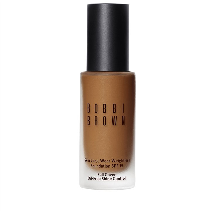 Bobbi Brown, Skin, Glycerin, Longwear, Liquid Foundation, W-088, Golden Almond, SPF 15, 30 ml - Teknashop Ltd