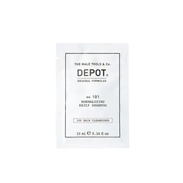Depot, 100 Hair Cleansing No. 101, Botanical Complex, Hair Shampoo, Normalizing, 10 ml - Teknashop Ltd