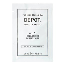 Depot, 200 Hair Treatments No. 201, Botanical Complex, Hair Conditioner, For Revitalizing, 10 ml - Teknashop Ltd