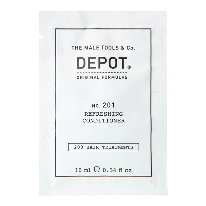 Depot, 200 Hair Treatments No. 201, Botanical Complex, Hair Conditioner, For Revitalizing, 10 ml - Teknashop Ltd